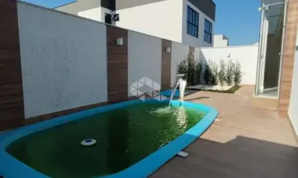 Casa com 3 dormitórios/quartos sendo uma suíte no bairro bela vista - palhoça no valor de r$ 720.000,00