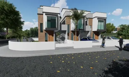 Casa sobrado sendo 3 dormitórios/ quartos com 1 suíte no bairro bela vista - palhoça com 82 m²