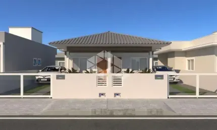 Casa geminada com 2 dormitórios/quartos sendo 1 suíte , no bairro guarda do cubatão - lot. guarda do tabuleiro, palhoça/sc