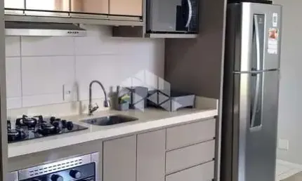 Apartamento semi-mobiliado, 02 dormitórios, 01 vaga de garagem, são josé, sc.