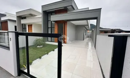 Casa alto padrão com 2 dormitórios/quartos em são josé - sc, bairro forquilhas à venda por r$ 469.990,00.