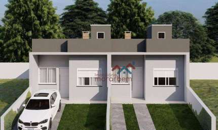 Casa com 2 dormitórios à venda, 62 m² por R$ 350.000,00 - Igara - Canoas/RS