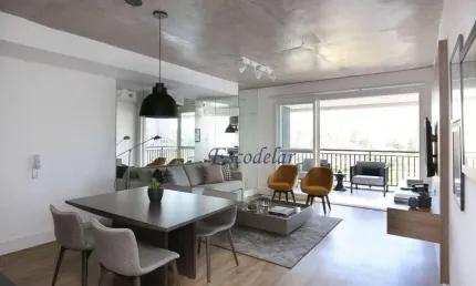 Apartamento com 1 dormitório à venda, 64 m² por R$ 1.190.000,00 - Brooklin - São Paulo/SP