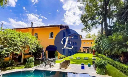 Casa para comprar com 5 quartos(5 suítes), quadra tênis, 1.599 m²  - Jardim Guedala SP