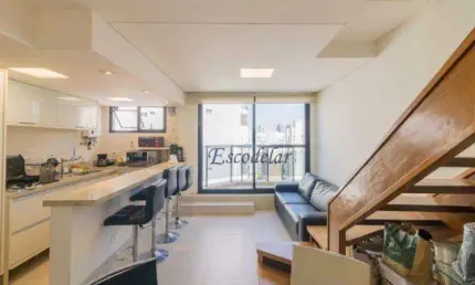 Cobertura com 1 quarto à venda, 89 m² ,2 vagas.itaim bibi - são paulo/sp