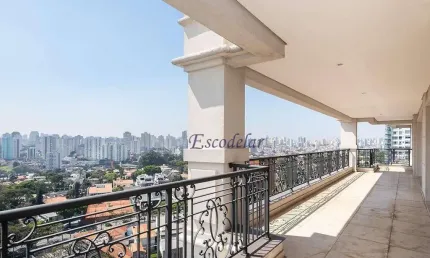 Apartamento com 4 quartos à venda, 403 m² por r$ 10.500.000 - moema índios - são paulo/sp