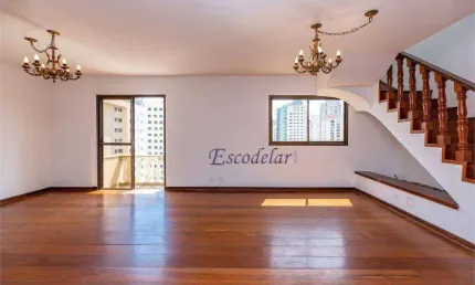 Cobertura com 4 dormitórios à venda, 300 m² por r$ 3.200.000,00 - moema - são paulo/sp