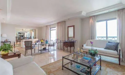 Apartamento com 4 dormitórios à venda, 285 m² por r$ 3.200.000,00 - campo belo - são paulo/sp