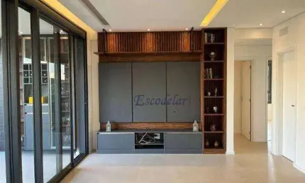 Apartamento com 3 dormitórios à venda, 125 m² por r$ 3.100.000,00 - campo belo - são paulo/sp