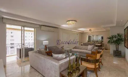 Apartamento com 4 dormitórios à venda, 252 m² por r$ 4.300.000,00 - campo belo - são paulo/sp