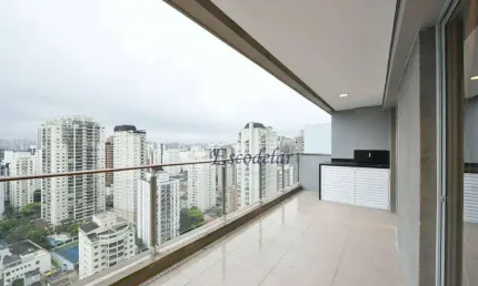 Apartamento com 1 dormitório, 68 m² - 2 vagas-venda por R$ 2.350.000 ou Locação - Vila Nova Conceição - São Paulo/SP
