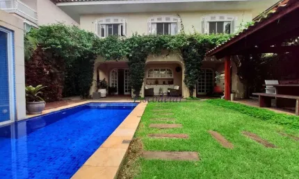 Casa com 4 dormitórios à venda, 450 m² por r$ 5.790.000,00 - alto de pinheiros - são paulo/sp