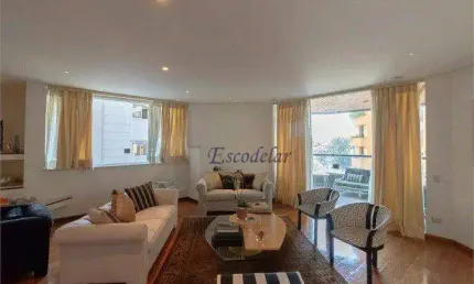 Apartamento com 4 quartos, 4 suítes 5 banheiros 4 vagas à venda, 354 m² - jardim américa - 550m do club athletico paulistano, 400m do jardim pamplona