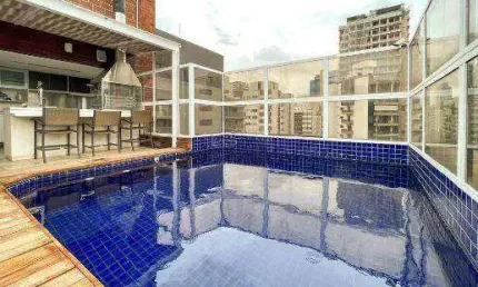 Cobertura com 3 dormitórios à venda, 373 m² por r$ 8.000.000,00 - moema - são paulo/sp
