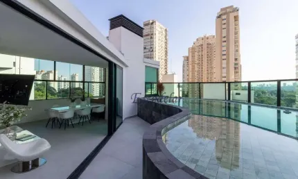 Cobertura com 5 dormitórios à venda, 476 m² por R$ 7.980.000,00 - Campo Belo - São Paulo/SP