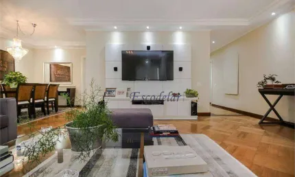 Apartamento com 4 dormitórios à venda, 195 m² por r$ 2.900.000,00 - moema - são paulo/sp