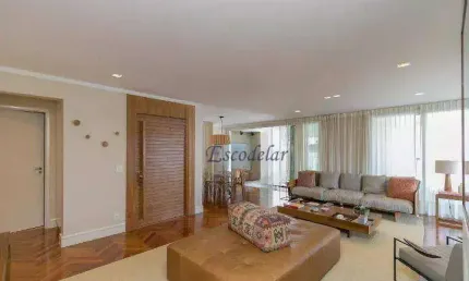 Apartamento com 3 dormitórios à venda, 241 m² por r$ 4.350.000,00 - campo belo - são paulo/sp