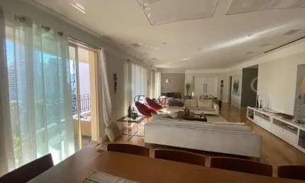 Apartamento com 4 dormitórios à venda, 311 m² por r$ 5.300.000,00 - campo belo - são paulo/sp