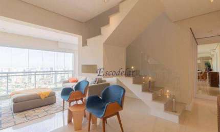 Cobertura com 3 dormitórios à venda, 175 m² por R$ 3.990.000,00 - Brooklin Novo - São Paulo/SP