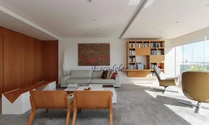 Apartamento com 2 dormitórios à venda, 180 m² por r$ 3.200.000,00 - campo belo - são paulo/sp