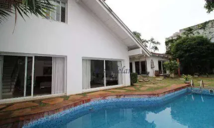 Casa com 4 dormitórios à venda, 501 m² por r$ 11.000.000,00 - brooklin - são paulo/sp