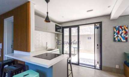 Apartamento com 1 dormitório para alugar, 46 m² por R$ 5.910,00 - Vila Nova Conceição - São Paulo/SP