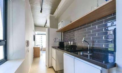 Apartamento com 1 dormitório para alugar, 46 m² por R$ 5.510,00 - Vila Nova Conceição - São Paulo/SP