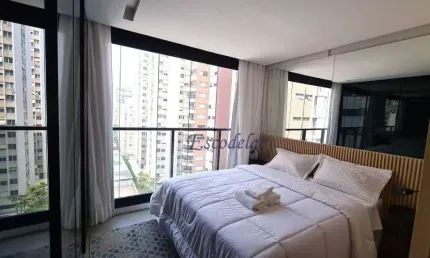 Studio para alugar, 27 m² por r$ 7.500,00 - itaim bibi - são paulo/sp