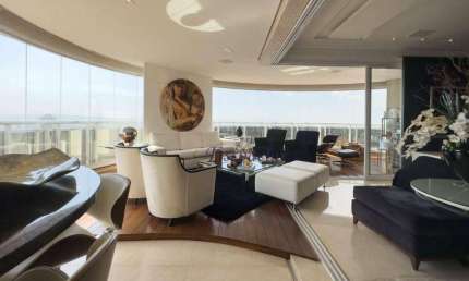 Apartamento com 3 quartos (3 suítes), 6 vagas, contemporâneo, 297m² - Anália Franco, São Paulo SP