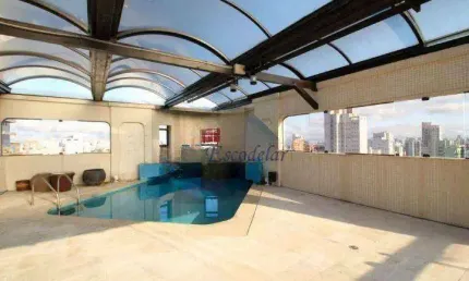 Cobertura com 4 dormitórios para alugar, 630 m² por r$ 37.500,02/mês - moema - são paulo/sp