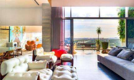 Apartamento com 4 suítes à venda, 327 m² por R$ 15.000.000 - Alto de Pinheiros - São Paulo/SP