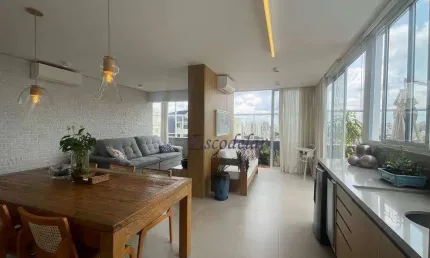 Cobertura com 3 dormitórios à venda, 189 m² por r$ 2.600.000,00 - vila ipojuca - são paulo/sp