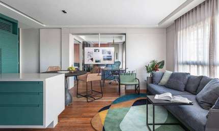 Apartamento com 1 dormitório à venda, 70 m² por R$ 1.900.000,00 - Jardins - São Paulo/SP