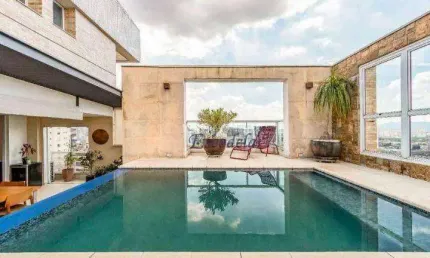 Cobertura com 4 dormitórios à venda, 404 m² por r$ 7.000.000,00 - perdizes - são paulo/sp