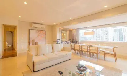 Apartamento com 3 dormitórios à venda, 130 m² por r$ 2.500.000,00 - brooklin - são paulo/sp