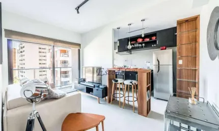 Apartamento com 1 dormitório para alugar, 40 m² por r$ 6.755,00/mês - pinheiros - são paulo/sp
