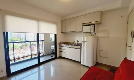 Apartamento com 1 dormitório para alugar, 35 m² por R$ 5.800,00/mês - Vila Olímpia - São Paulo/SP