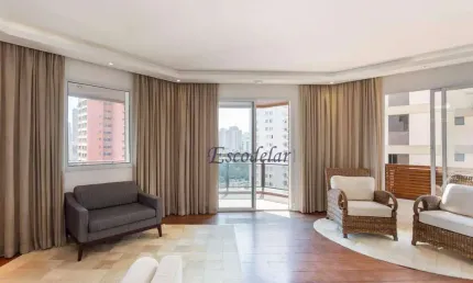 Apartamento com 3 suítes- terraço - 3 vagas - lazer  à venda, 206 m²  - vila olímpia - são paulo/sp