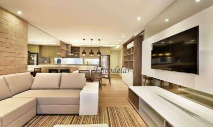 Apartamento com 1 dormitório para alugar, 76 m² por R$ 11.800,01/mês - Vila Nova Conceição - São Paulo/SP