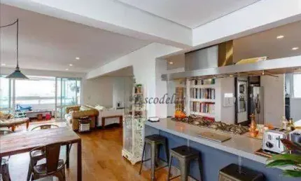 Apartamento com 3 dormitórios à venda, 175 m² por r$ 3.300.000,00 - pinheiros - são paulo/sp