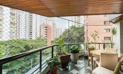 Apartamento com 4 dormitórios à venda, 357 m² por r$ 4.500.000,00 - moema - são paulo/sp