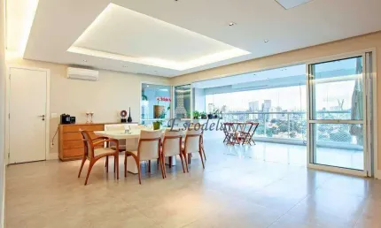 Apartamento com 3 dormitórios à venda, 258 m² por r$ 3.936.000,00 - brooklin - são paulo/sp