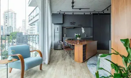 Apartamento com 1 dormitório à venda, 61 m² por r$ 2.590.000,00 - vila olímpia - são paulo/sp