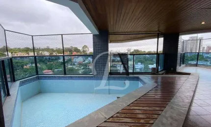 Apartamento com 4 dormitórios à venda, 430 m² por r$ 3.750.000,00 - panamby - são paulo/sp