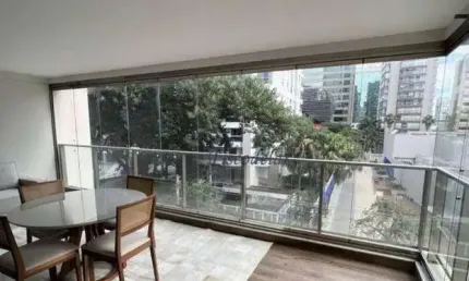 Apartamento . Itaim Bibi com 2 dormitórios para alugar, totalmente mobiliado