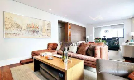 Apartamento para alugar, 212 m² por R$ 22.950,01/mês - Moema Índios - São Paulo/SP
