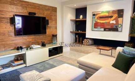 Apartamento com 4 dormitórios à venda, 250 m² por r$ 6.300.000,00 - moema - são paulo/sp