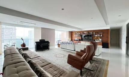 Apartamento à venda, 407 m² por r$ 14.000.000,00 - ibirapuera - são paulo/sp
