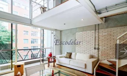 Loft com 1 dormitório à venda, 78 m² por r$ 2.230.000,00 - jardins - são paulo/sp