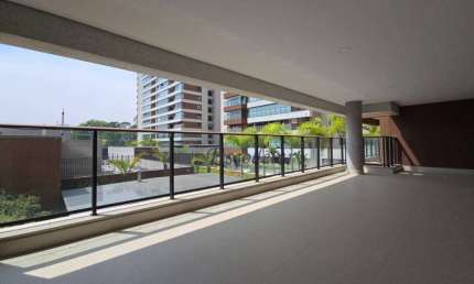 Apartamento para comprar com 4 suítes, 4 vagas, varanda, lazer, 230m² - Jardim Guedala, São Paulo SP